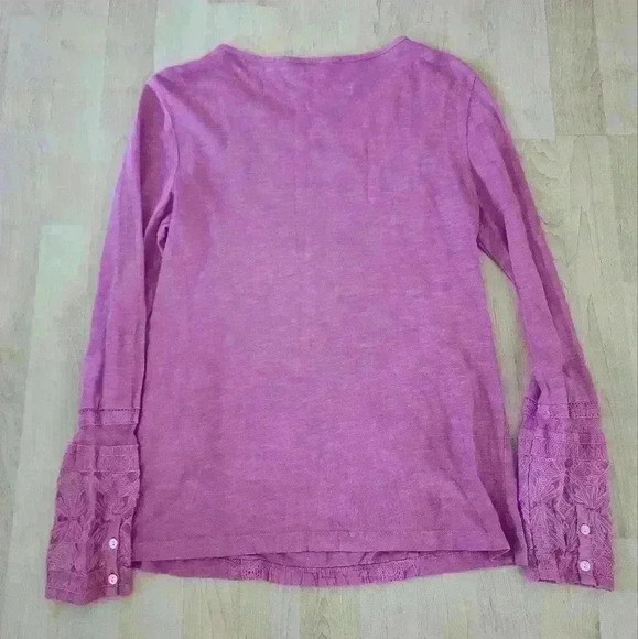 Soft surroundings purple top size xs - Picture 3 of 8